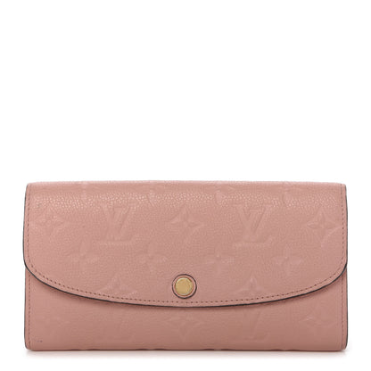 Louis Vuitton Empreinte Emilie Wallet Rose Poudre 1 of 7