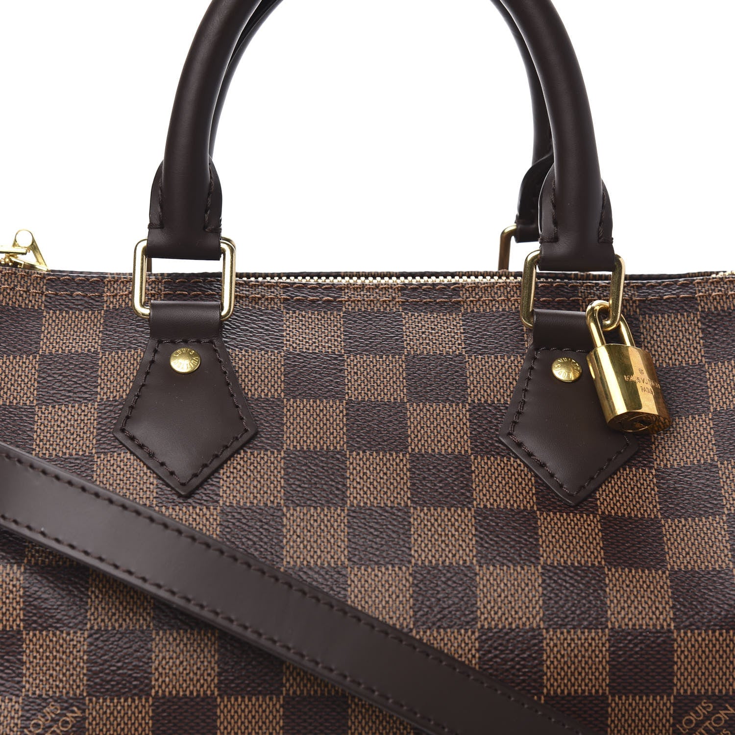 Louis Vuitton Damier Ebene Speedy Bandouliere 25 11 of 11