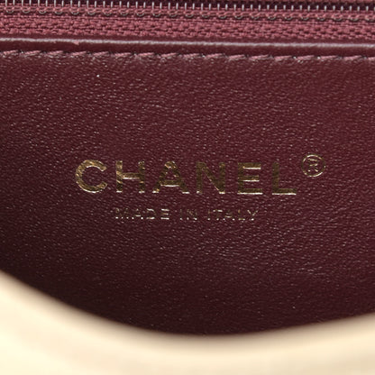 Chanel Caviar Quilted Small CC Filigree Flap Light Beige 6 of 9