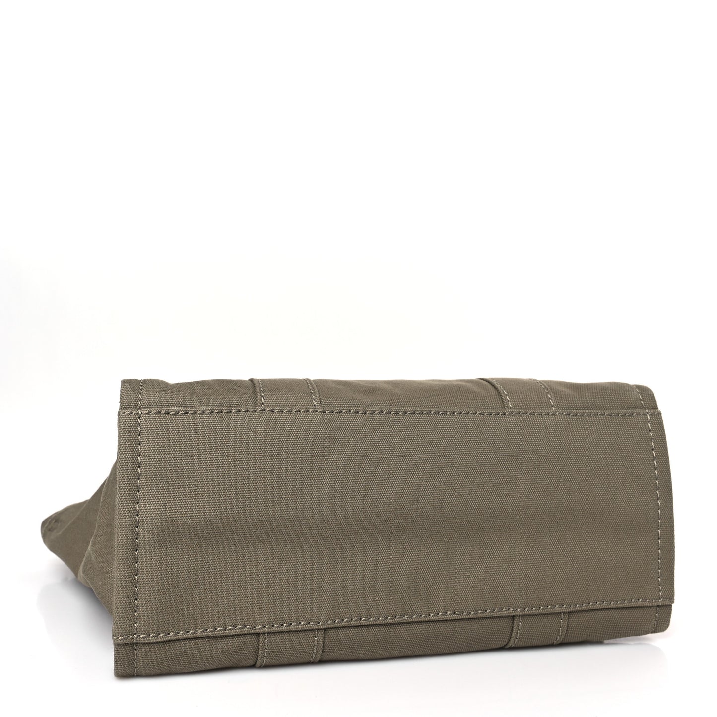Cotton Canvas Medium The Traveler Tote Bag Slate Green