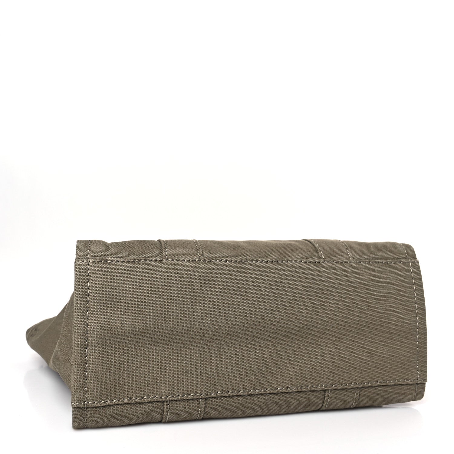 Marc Jacobs Cotton Canvas Medium The Traveler Tote Bag Slate Green 4 of 8