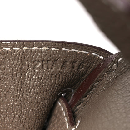 Hermes Togo Birkin 25 Etoupe 9 of 16