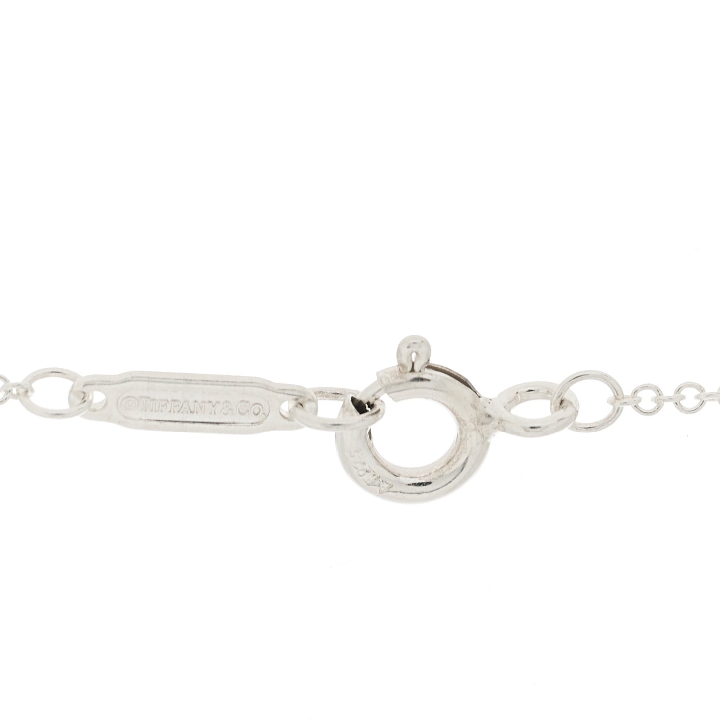 Sterling Silver 18K Yellow Gold 1837 Interlocking Circles Pendant Necklace