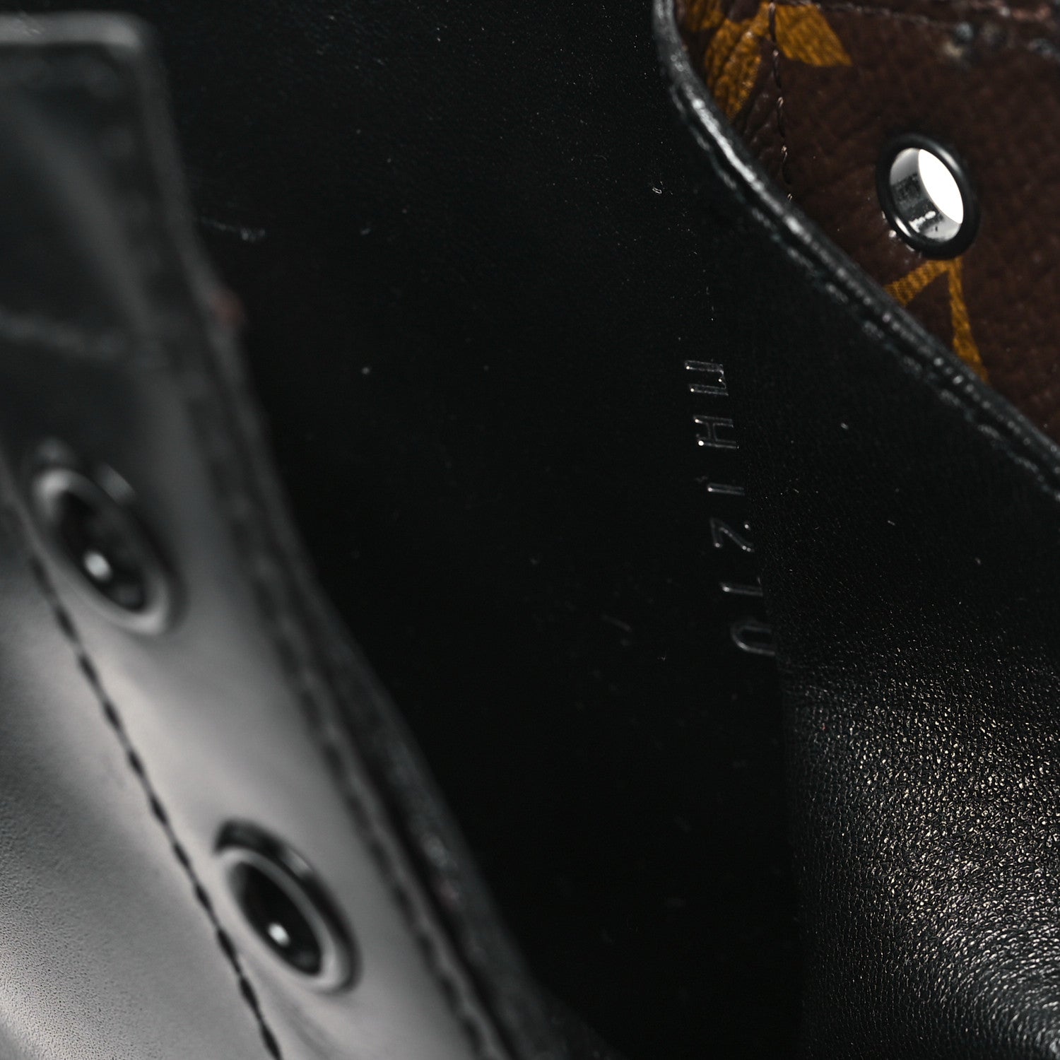 Louis Vuitton Calfskin Monogram Metropolis Flat Ranger Boots 40 Black 9 of 10