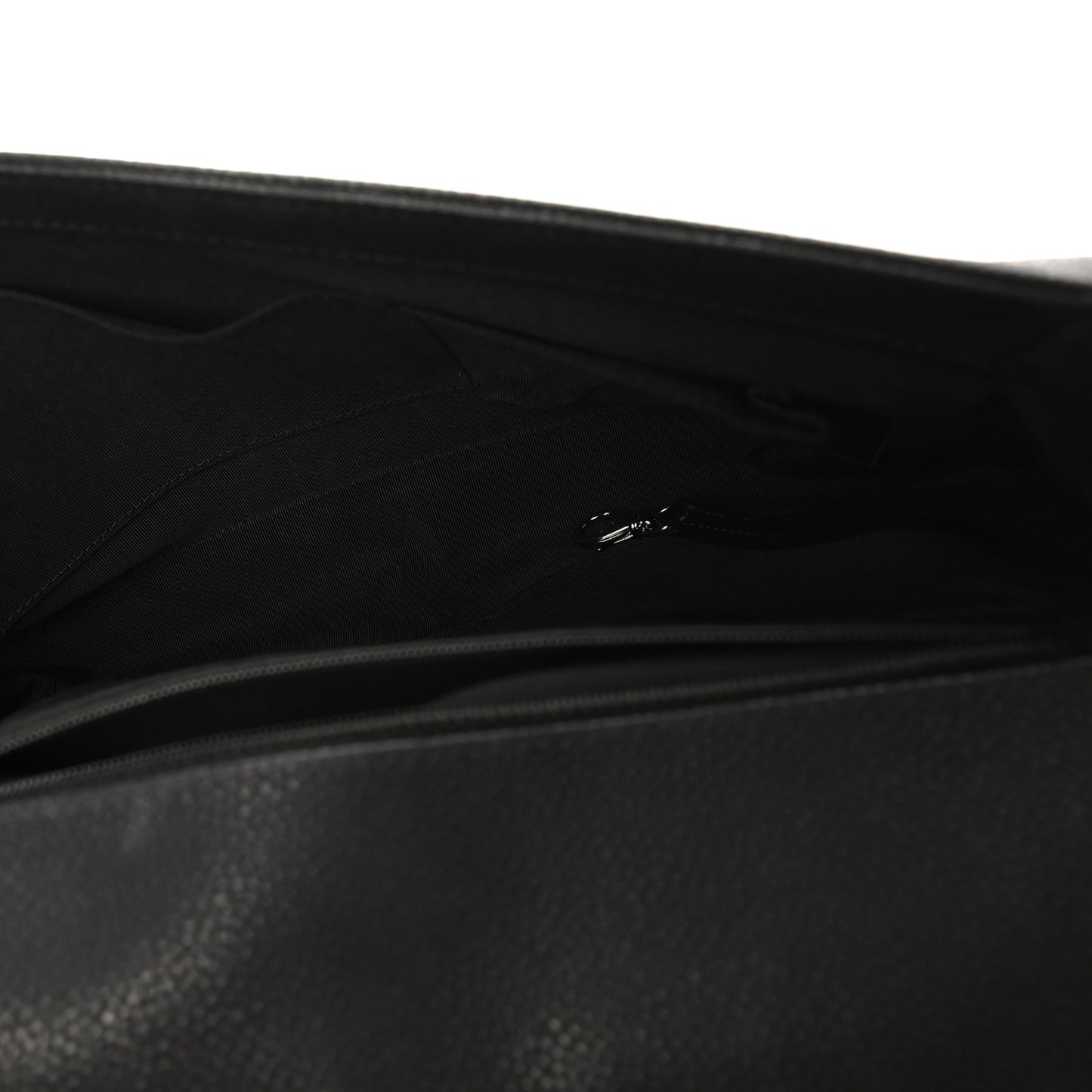 Caviar Quilted Large Boy Flap Black