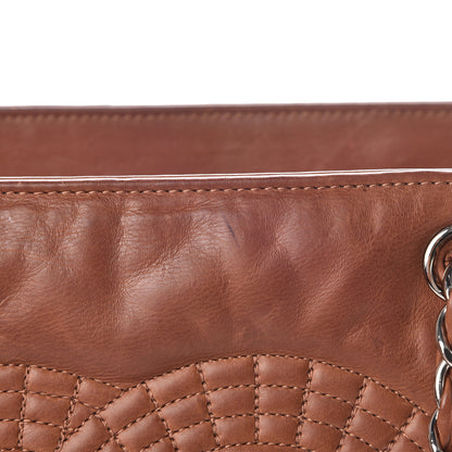 Chanel Calfskin On The Bund Shopping Tote Brown 9 of 14