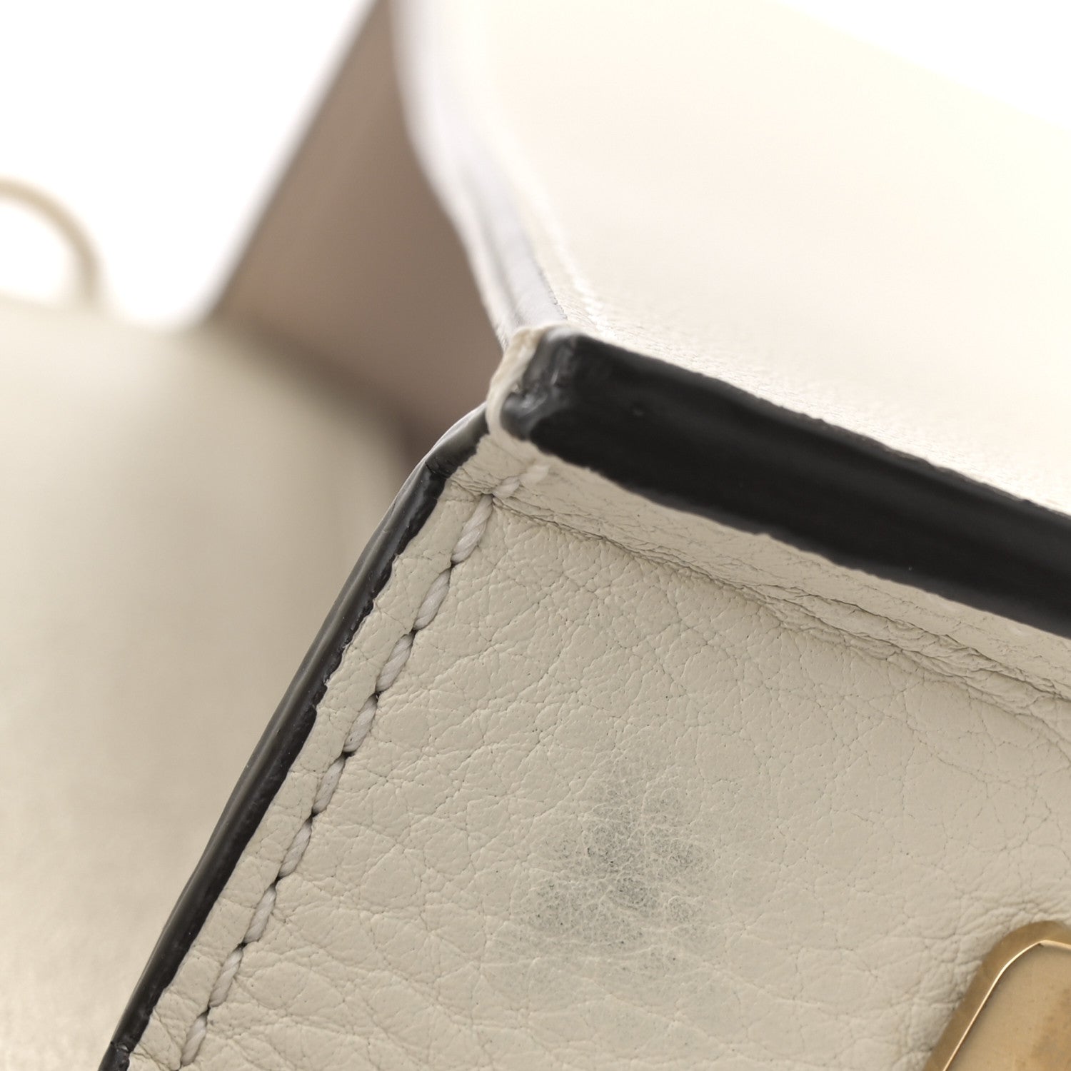 Chloe Calfskin Small Nile Bracelet Minaudiere Bag Off White 11 of 11