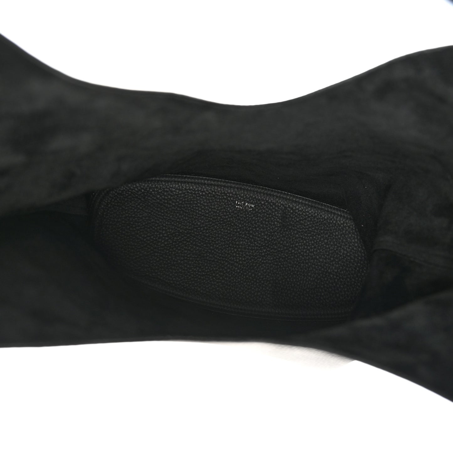 Grained Calfskin Bindle Three Bag Black