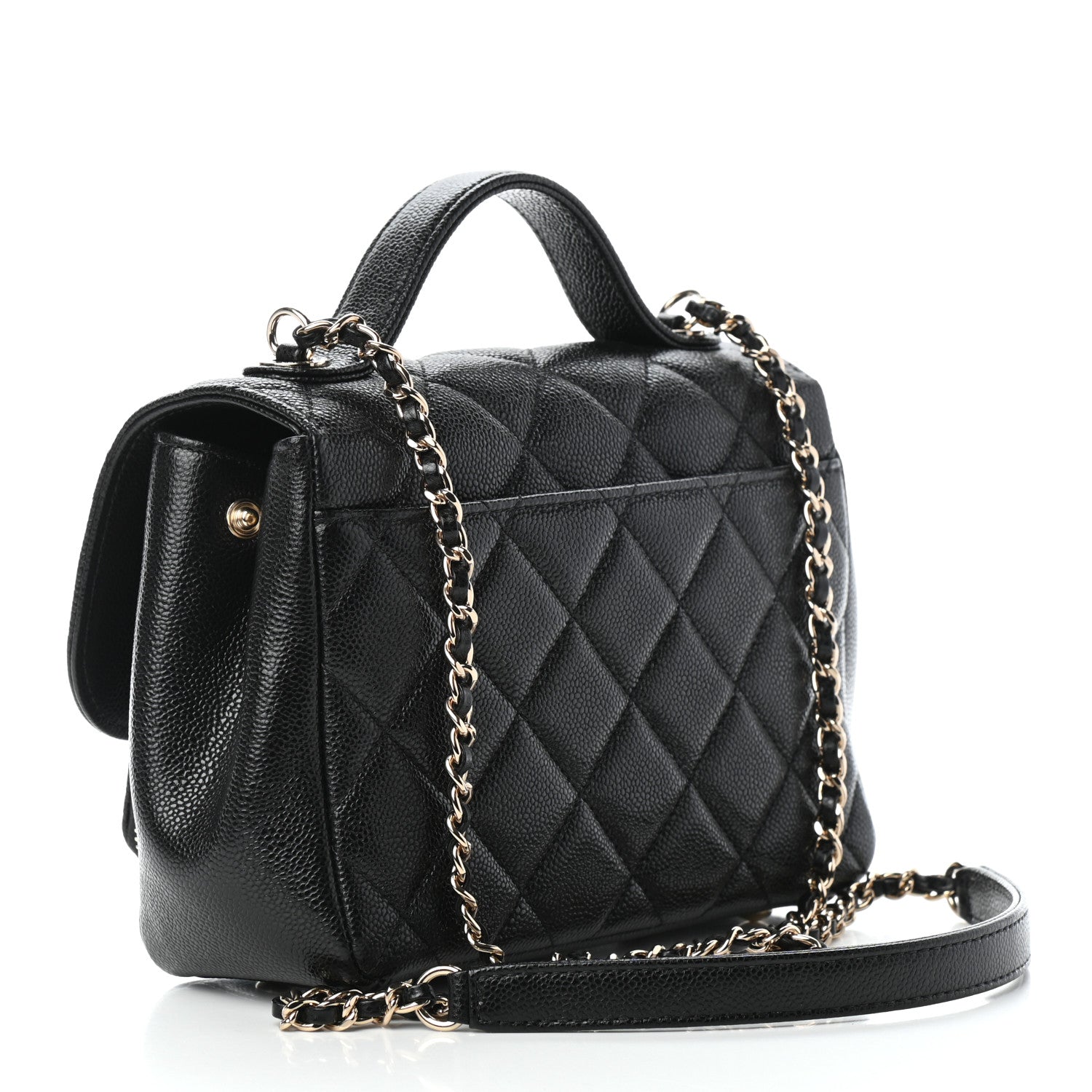 Chanel Caviar Quilted Small Business Affinity Flap Black 3 of 10