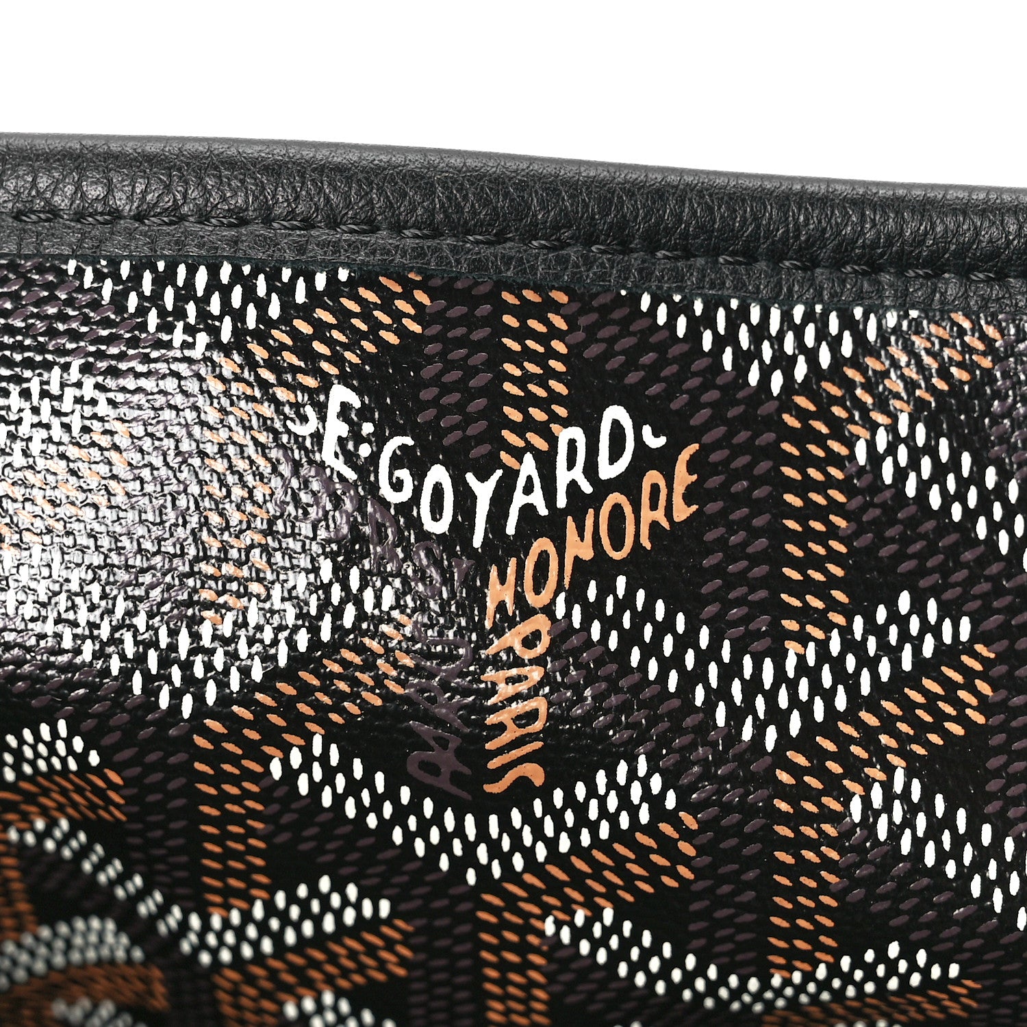 Goyard Goyardine Reversible Mini Anjou Black 12 of 22