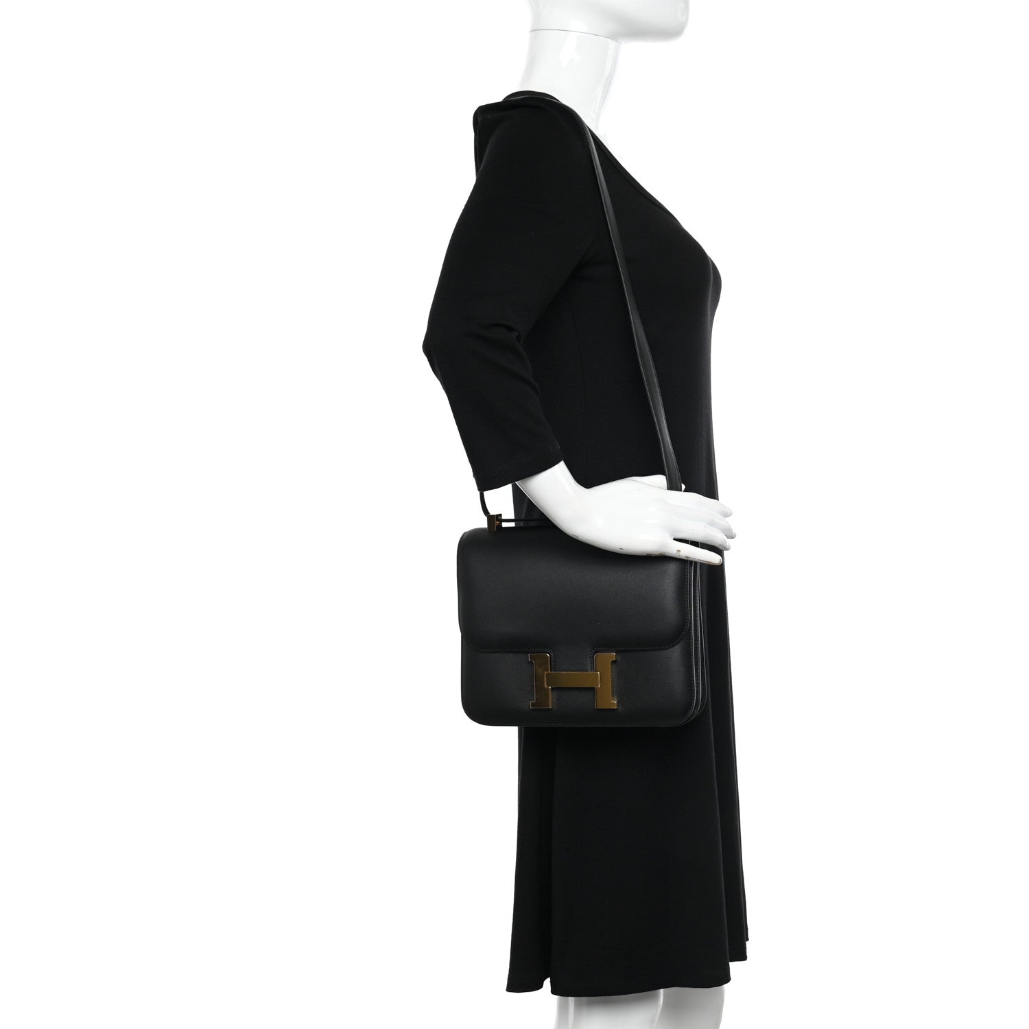Hermes Swift Constance 24 Black 2 of 11