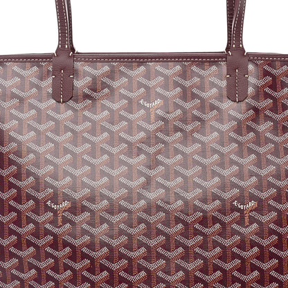 Goyard Goyardine Artois MM Burgundy 7 of 9