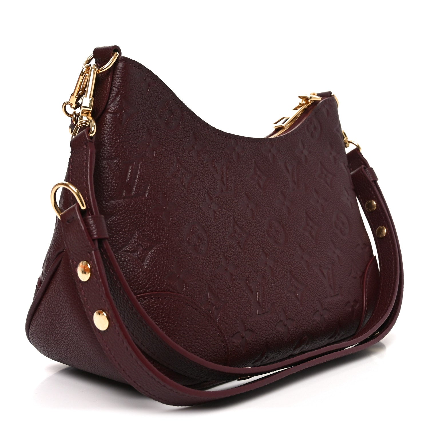 Louis Vuitton Empreinte Monogram Boulogne NM PM Grenat 3 of 10