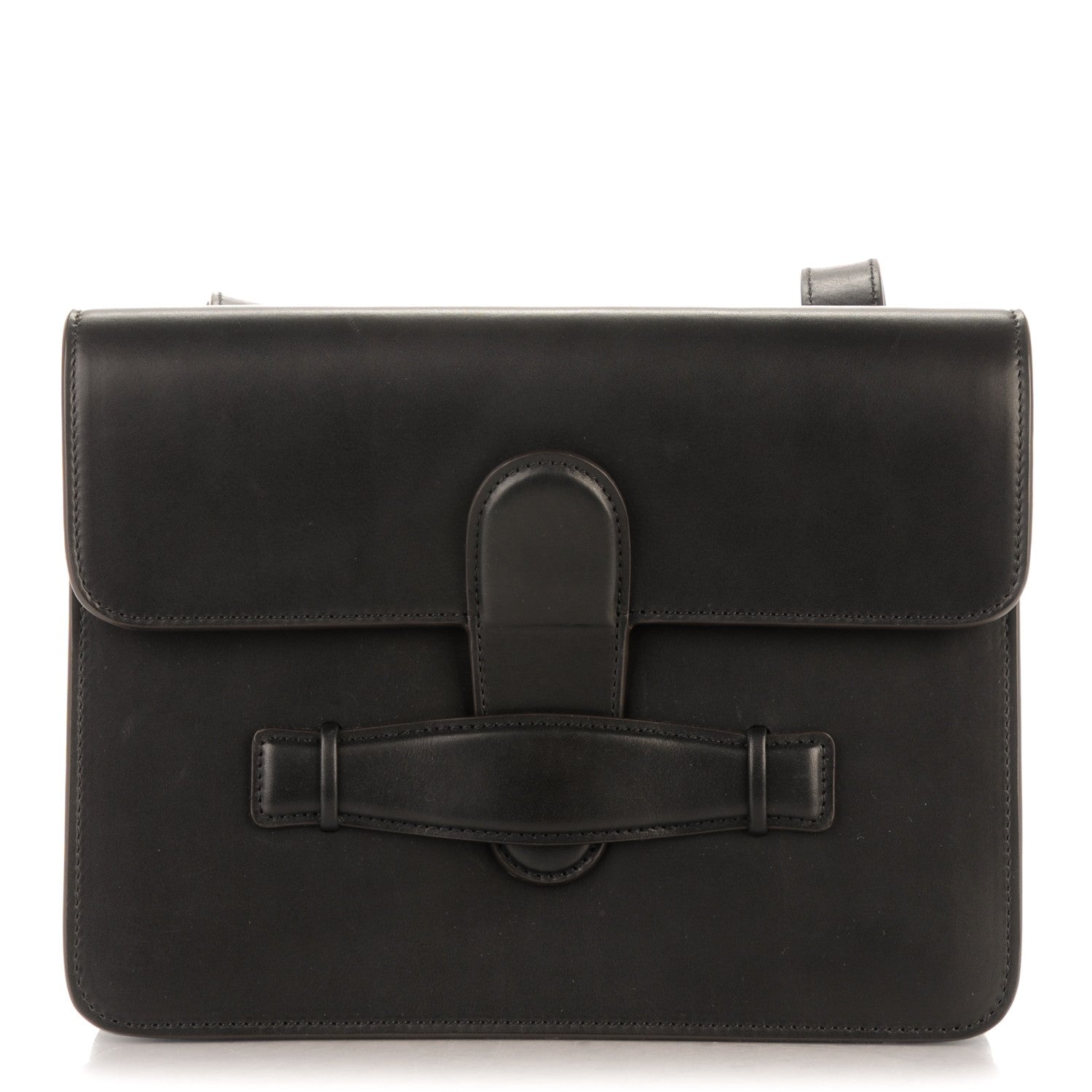 Celine Natural Calfskin Medium Symmetrical Bag Black 1 of 8