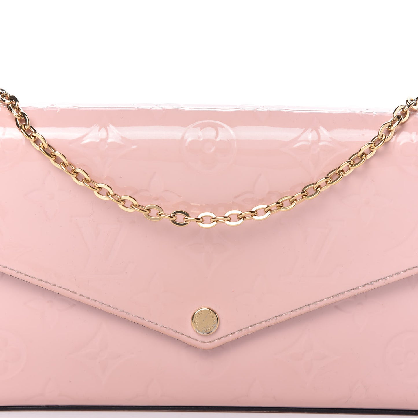 Vernis Felicie Chain Wallet Rose Ballerine
