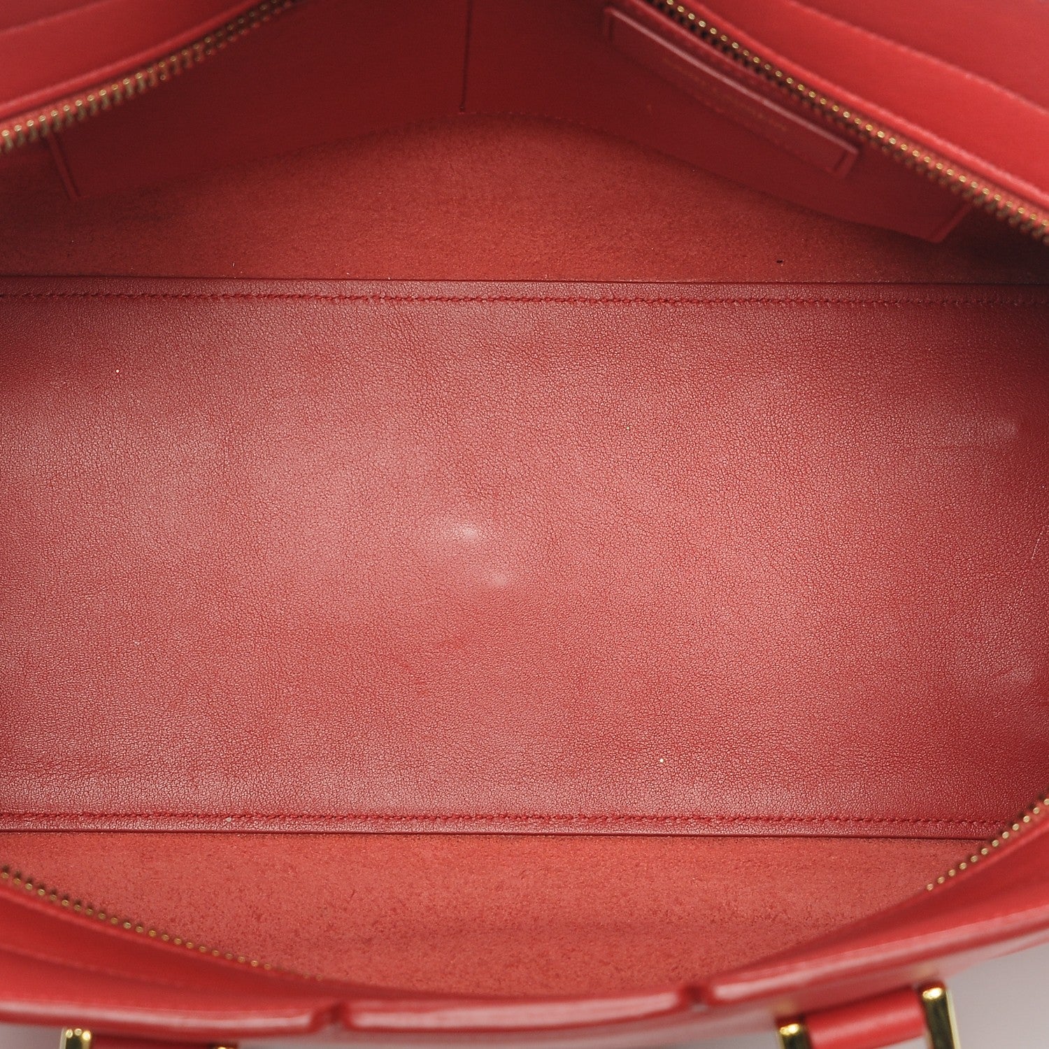 Saint Laurent Calfskin Small Classic Y Cabas Red 5 of 6