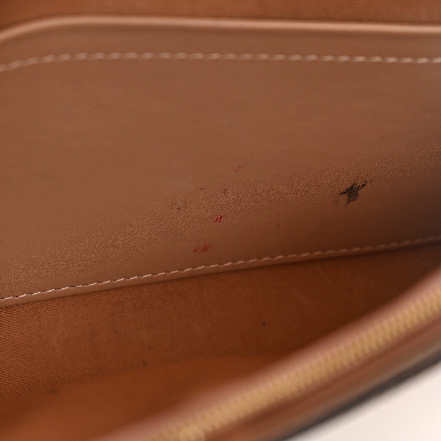 Louis Vuitton Patent Louise EW Clutch NM Nude 10 of 14