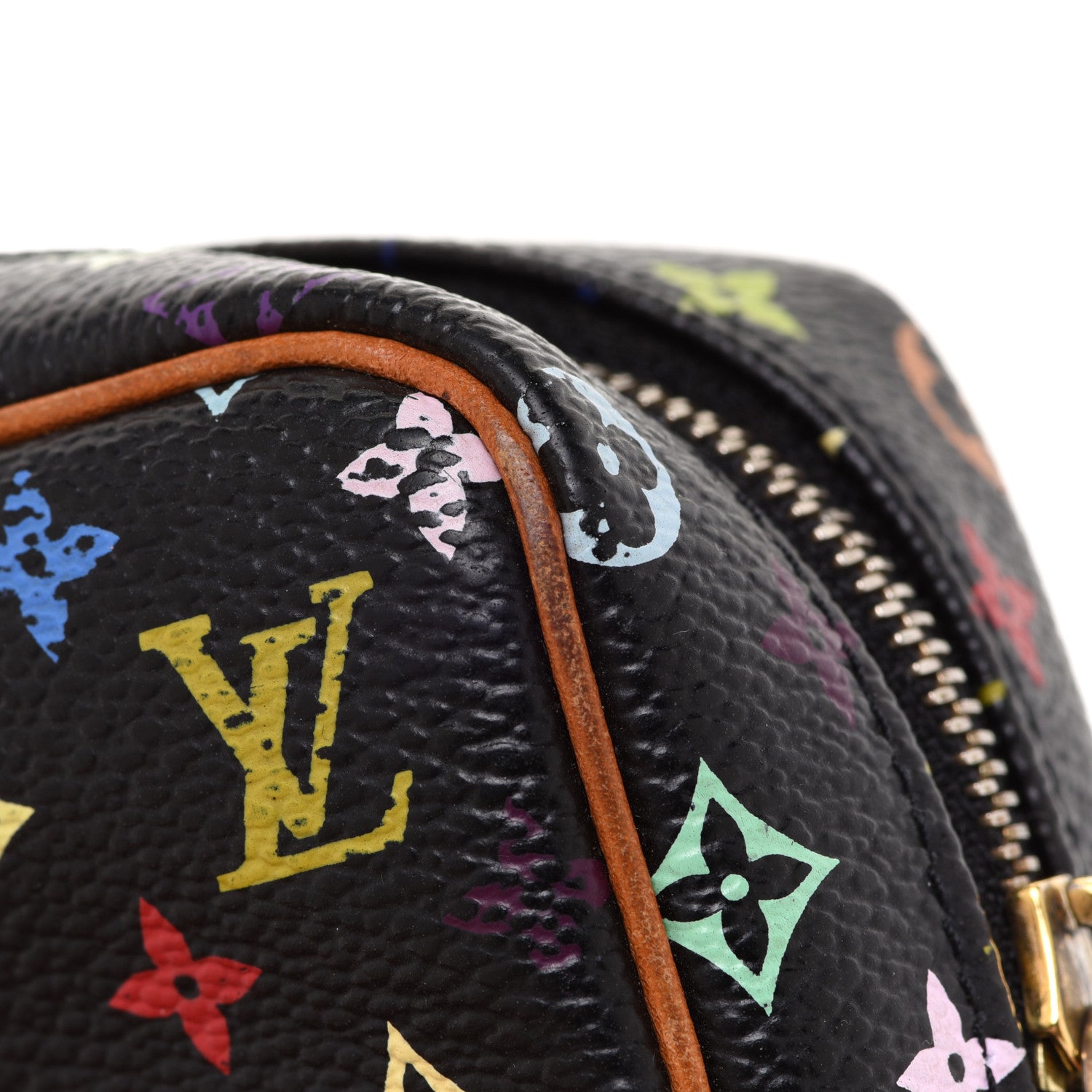 Louis Vuitton Monogram Multicolor Trousse Wapity Black 9 of 13