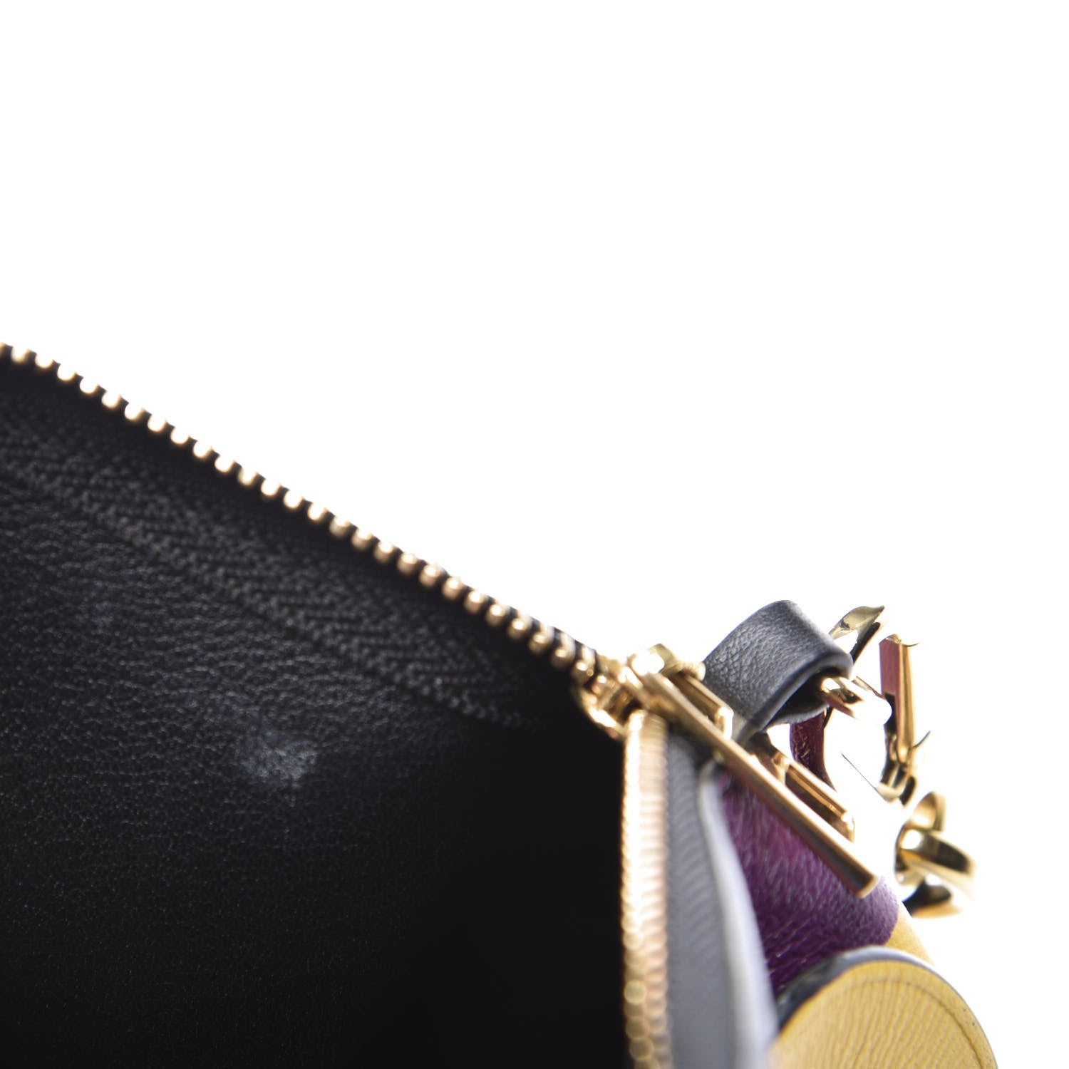 Loewe Calfskin Mini Striped Elephant Crossbody Bag Multicolor 9 of 14