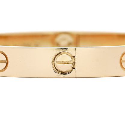 Cartier 18K Yellow Gold LOVE Bracelet 16 4 of 9