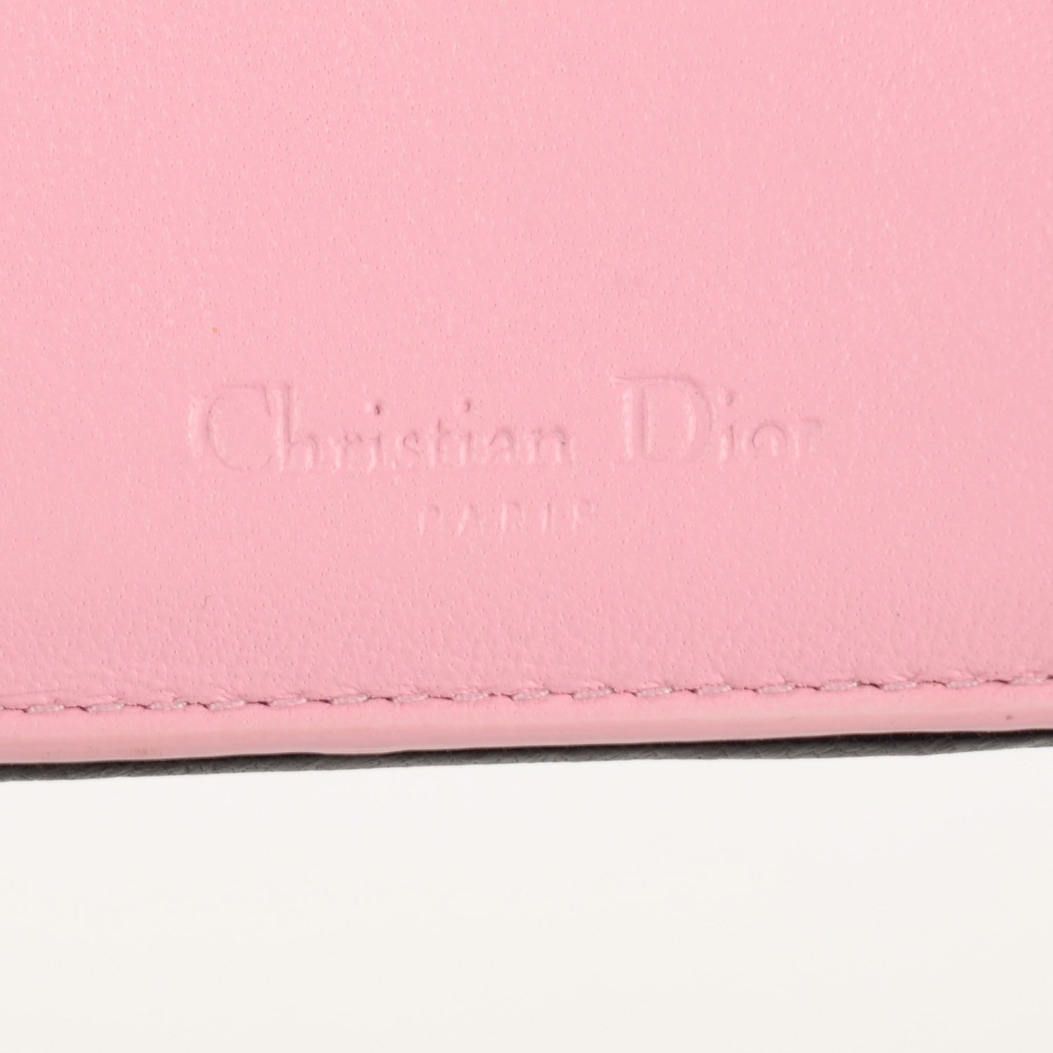 Christian Dior Lambskin Cannage Rendezvous Wallet Black 5 of 9