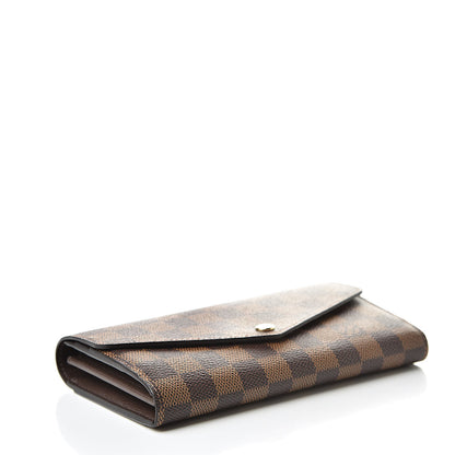 Louis Vuitton Damier Ebene Sarah Wallet NM 4 of 6