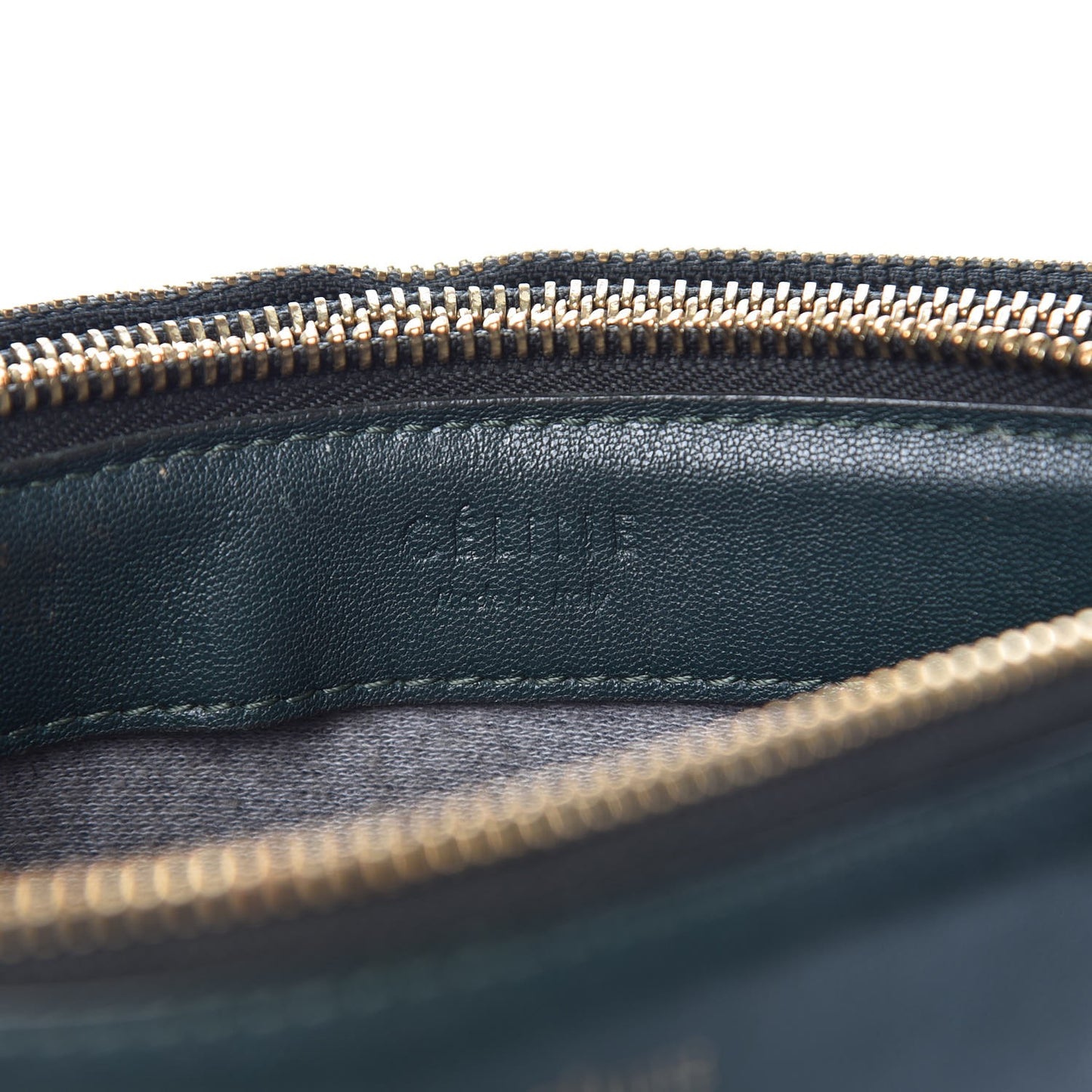 Lambskin Small Trio Crossbody Bag Dark Green