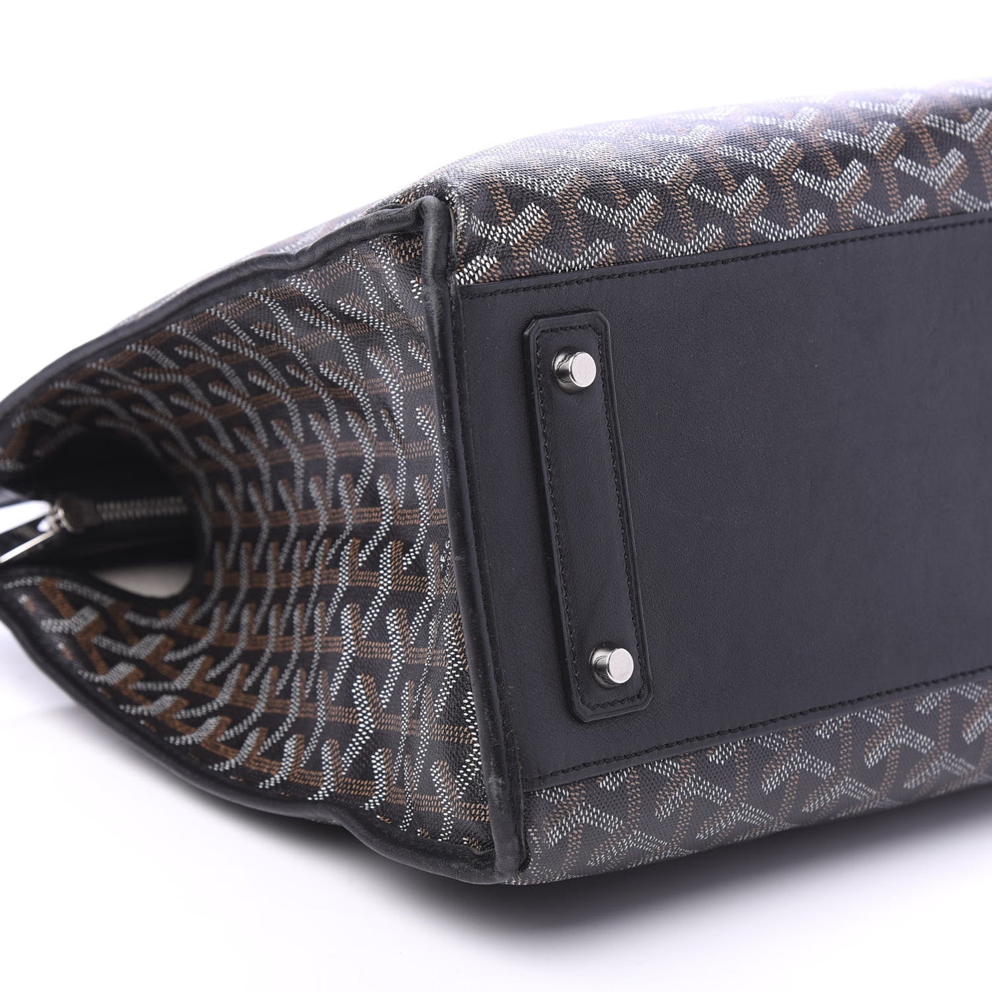 Goyardine Marquises Tote Black