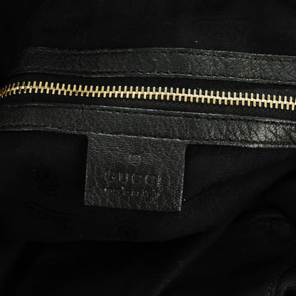 Gucci Calfskin Large New Jackie Shoulder Bag Black 6 of 7