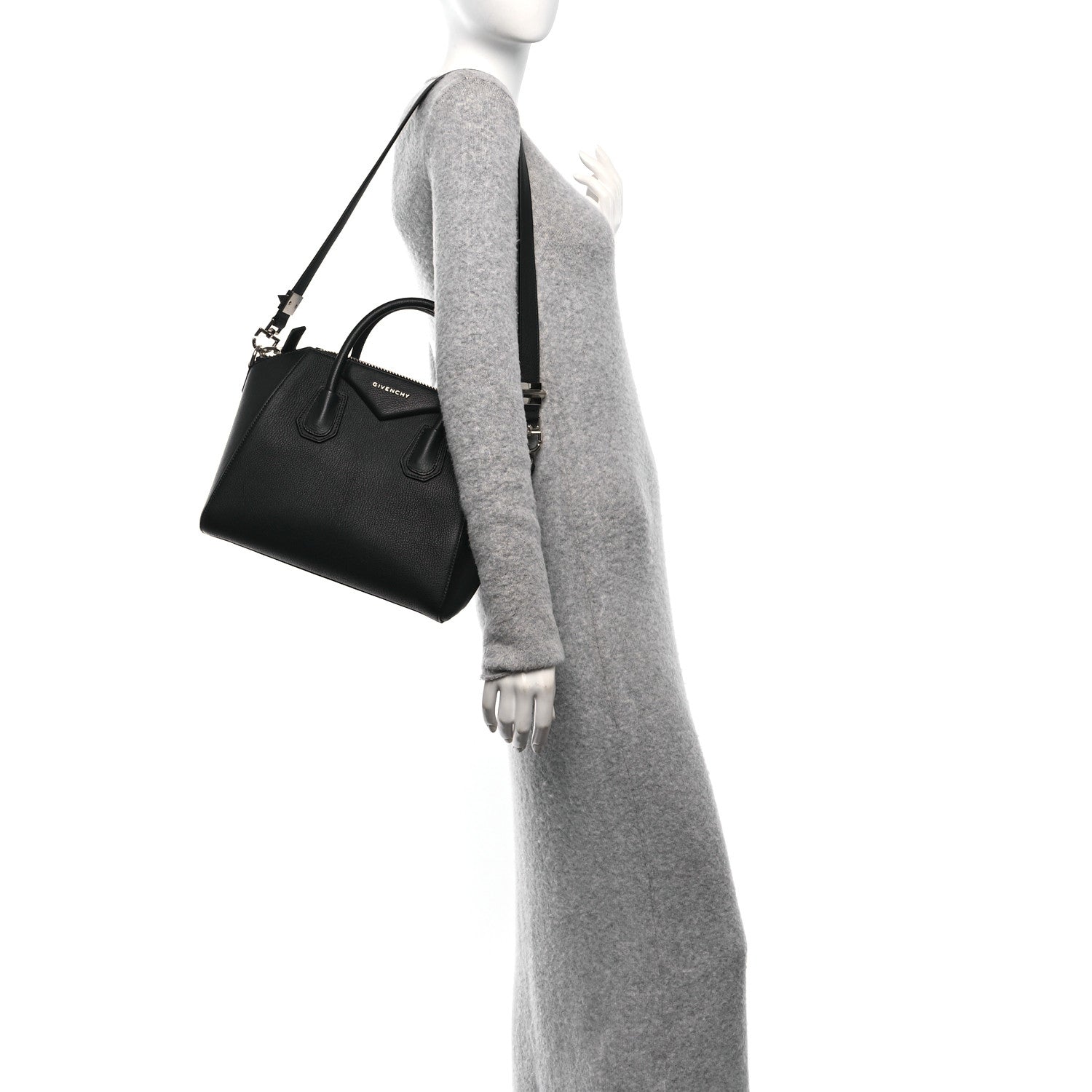 Givenchy Sugar Goatskin Small Antigona Black 2 of 10