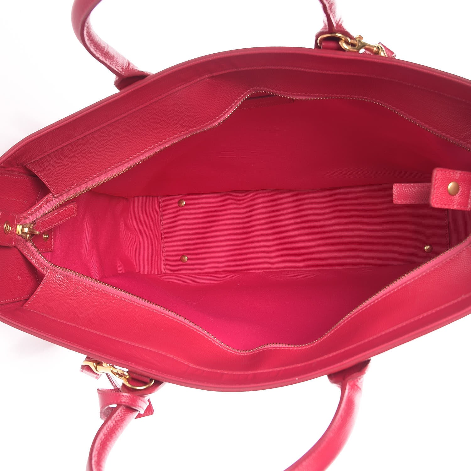Saint Laurent Grained Calfskin Medium Museum Bag Bubblegum 6 of 12