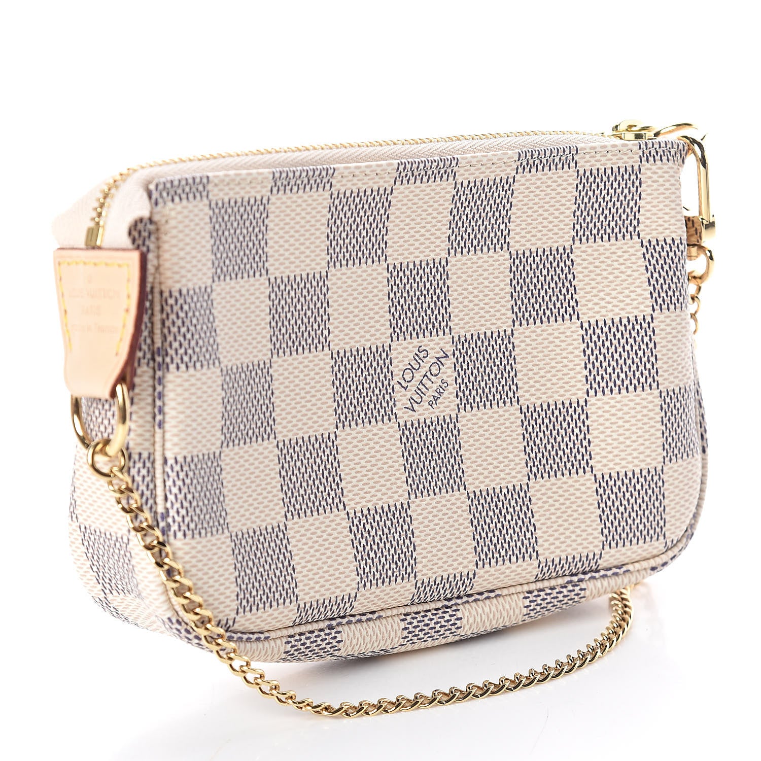 Louis Vuitton Damier Azur Mini Pochette Accessories 3 of 8