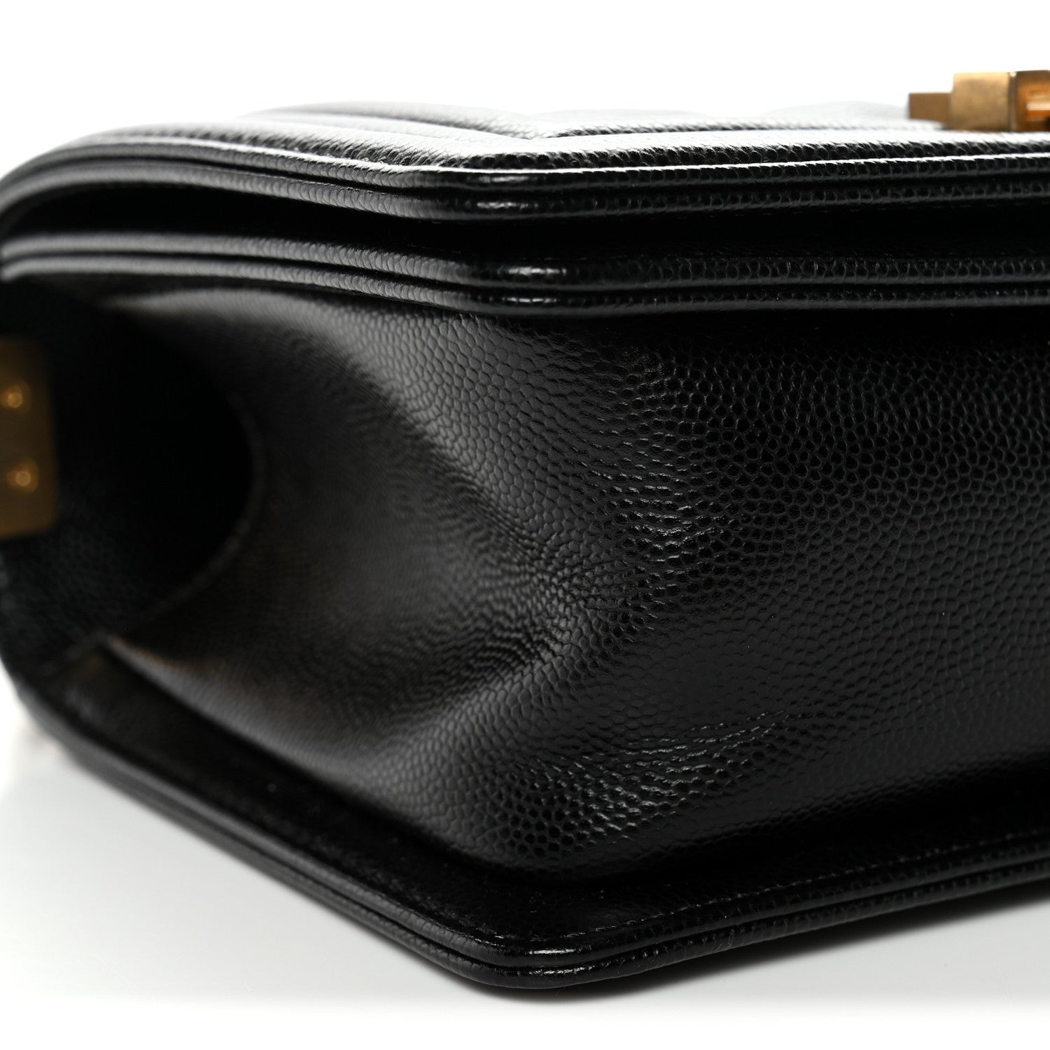 Chanel Caviar Quilted Small Boy Flap Black 9 of 11