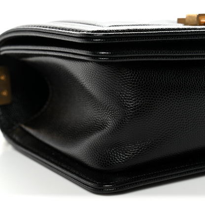 Chanel Caviar Quilted Small Boy Flap Black 9 of 11
