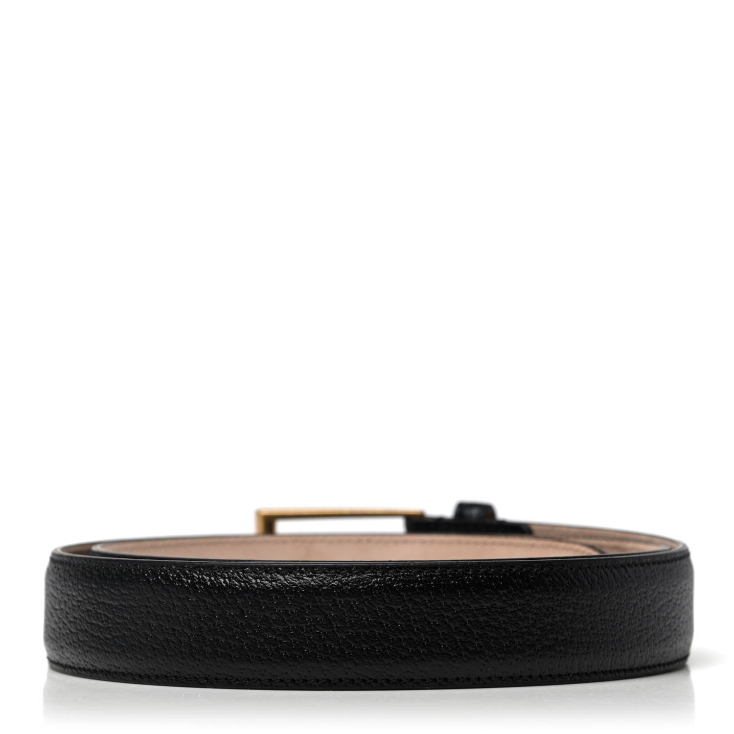 Gucci Textured Dollar Calfskin 30mm Belt 100 40 Black 2 of 5