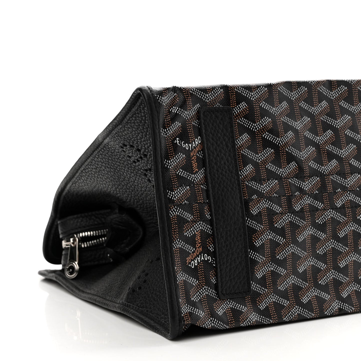 Goyardine Sac Hardy Pet Carrier PM Black