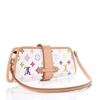 Louis Vuitton Monogram Multicolor Shirley White 3 of 7
