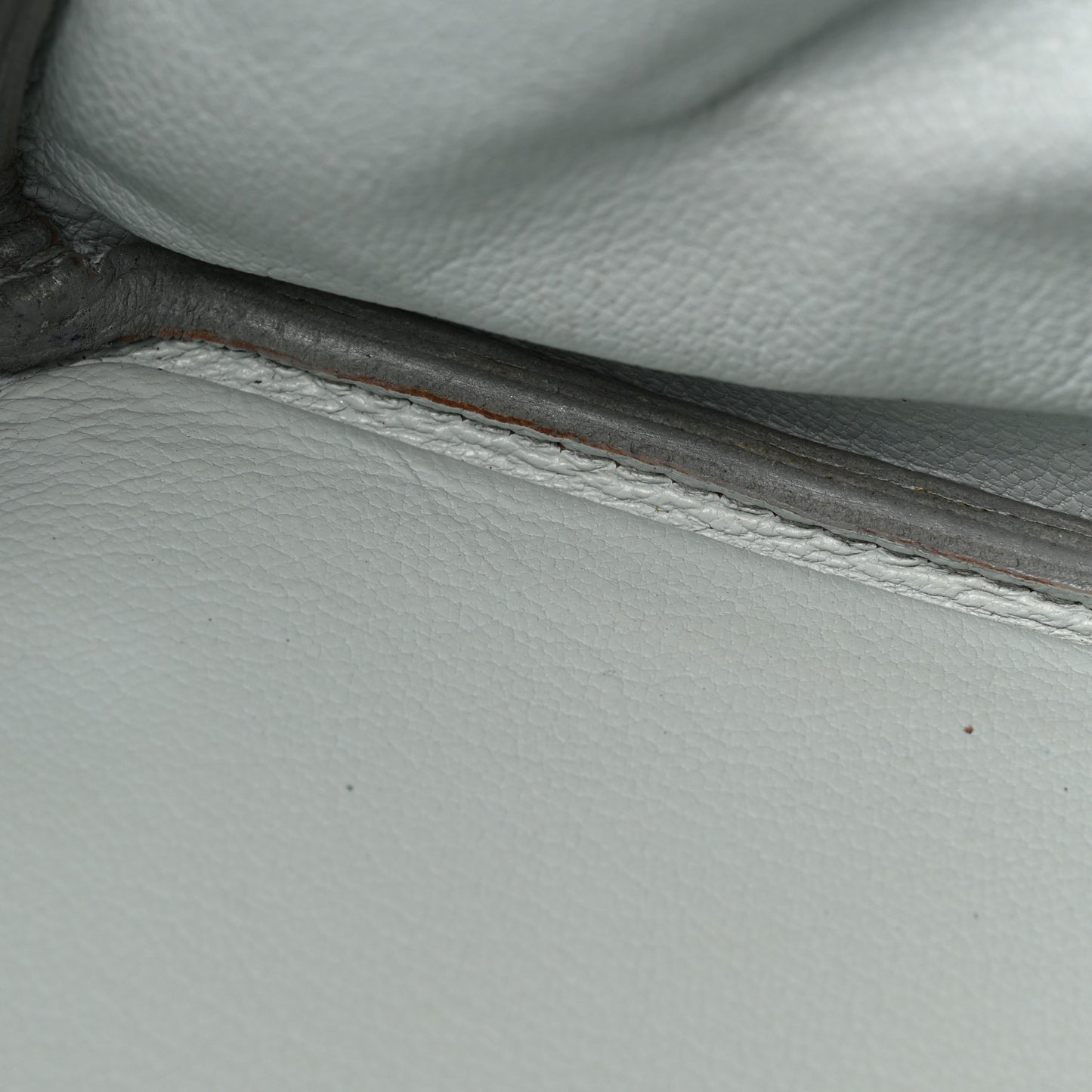 Taurillon Clemence Birkin 35 Gris Perle