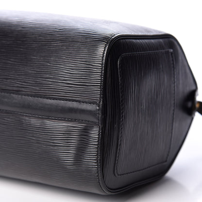 Louis Vuitton Epi Speedy 25 Black 6 of 8