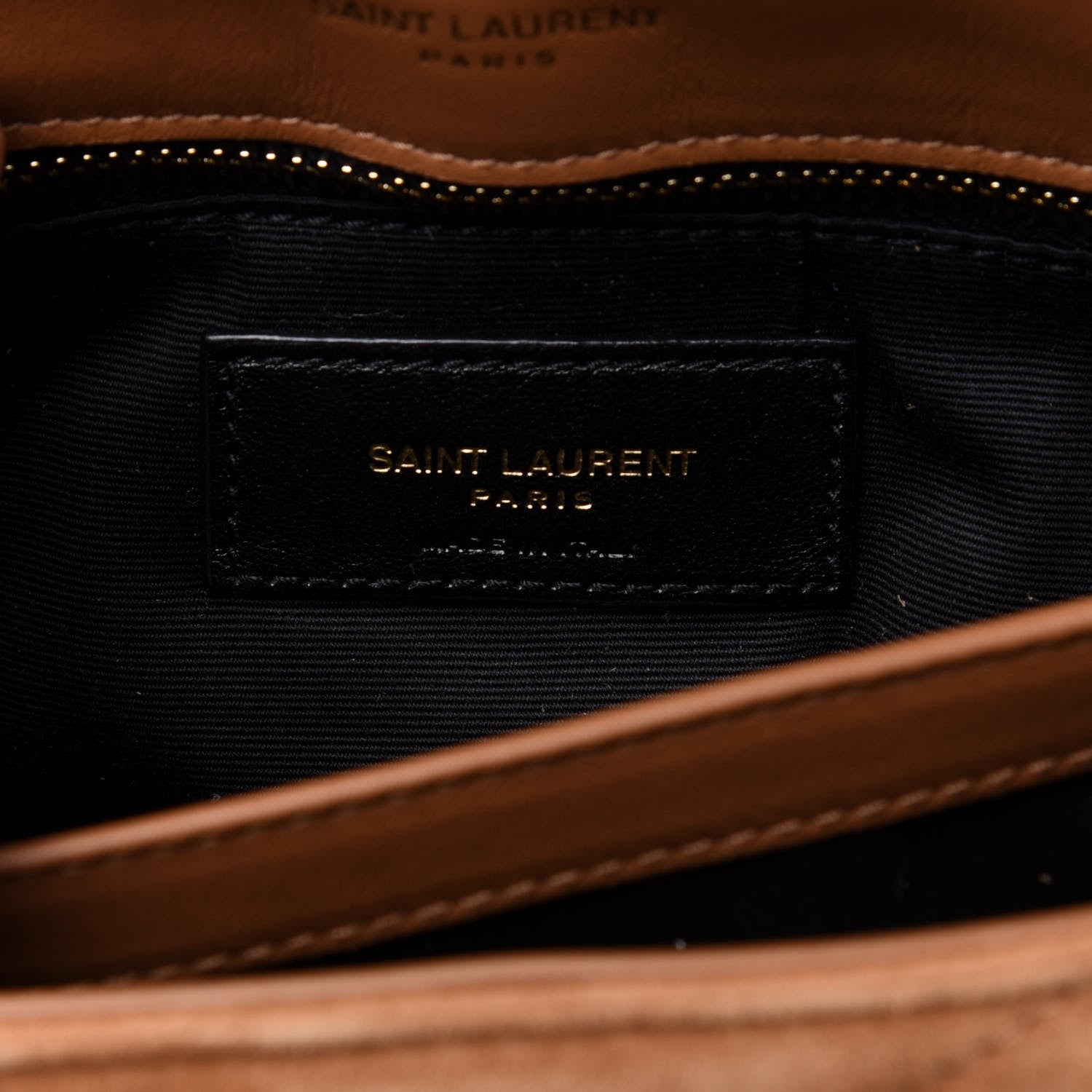 Saint Laurent Suede Toy Loulou Shoulder Bag Cinnamon 7 of 12