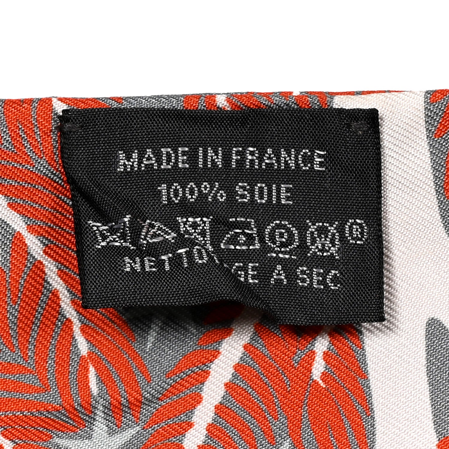 Hermes Silk Le Charme D Orphee Twilly Gris Acier Rose Poudre 3 of 5