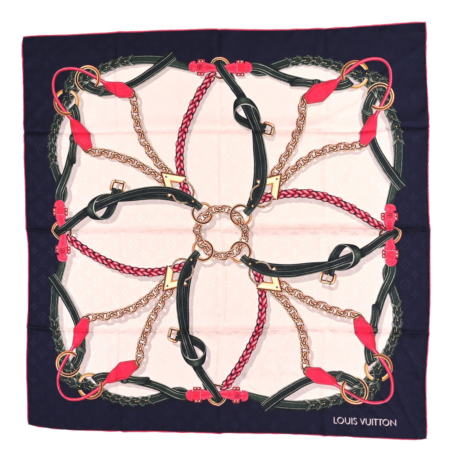Louis Vuitton Cashmere Silk Handle Me Scarf Multicolor 1 of 4