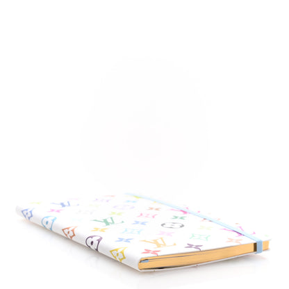 Louis Vuitton LV x TM Monogram Multicolor Jane Notebook MM White 4 of 8
