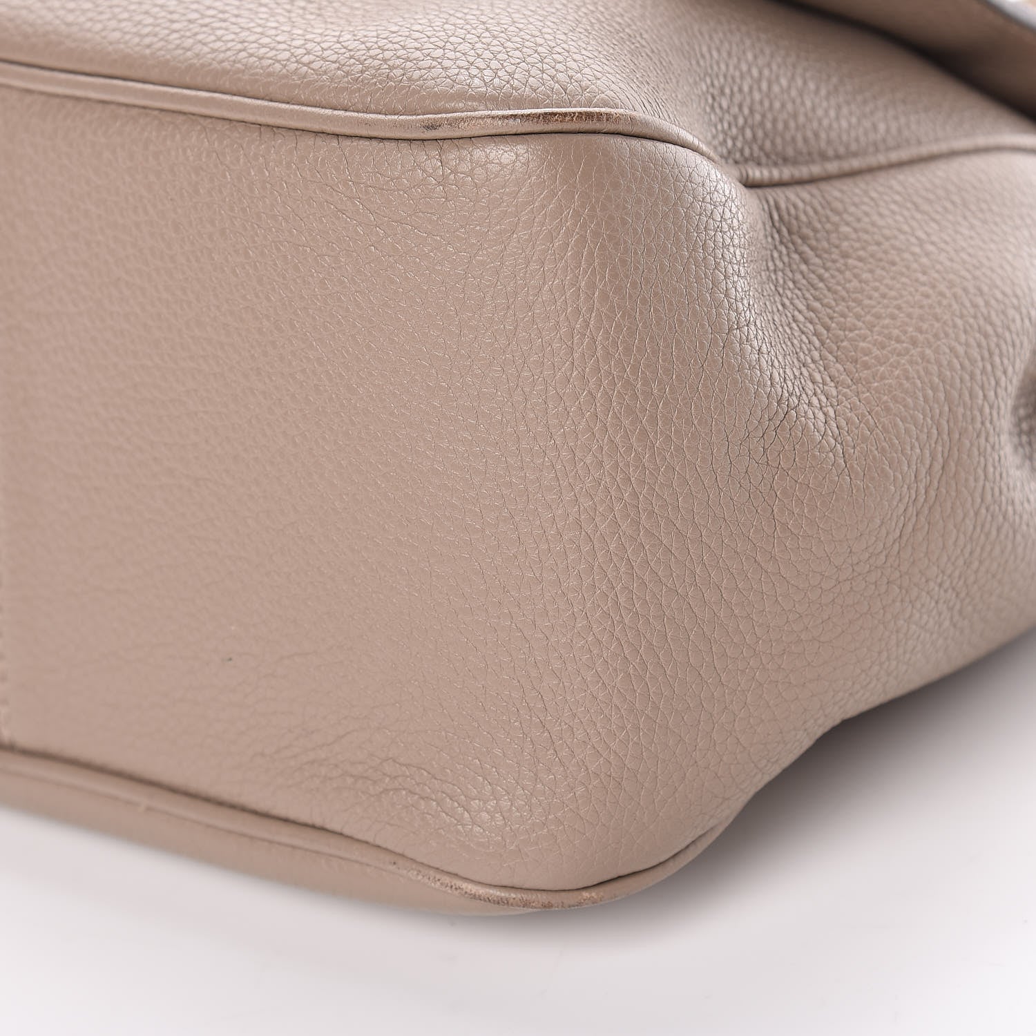 Fendi Vitello Small Messenger Bag Tortora 10 of 14