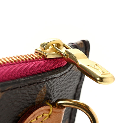Louis Vuitton Monogram Neverfull MM GM Pochette Fuchsia 12 of 13