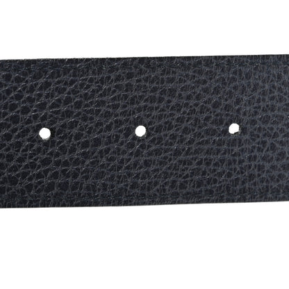 Gucci Calfskin 1973 Reversible Belt 90 36 Black Navy 5 of 5