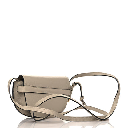Loewe Pebble Grain Calfskin Mini Gate Dual Bag Light Oat 3 of 8