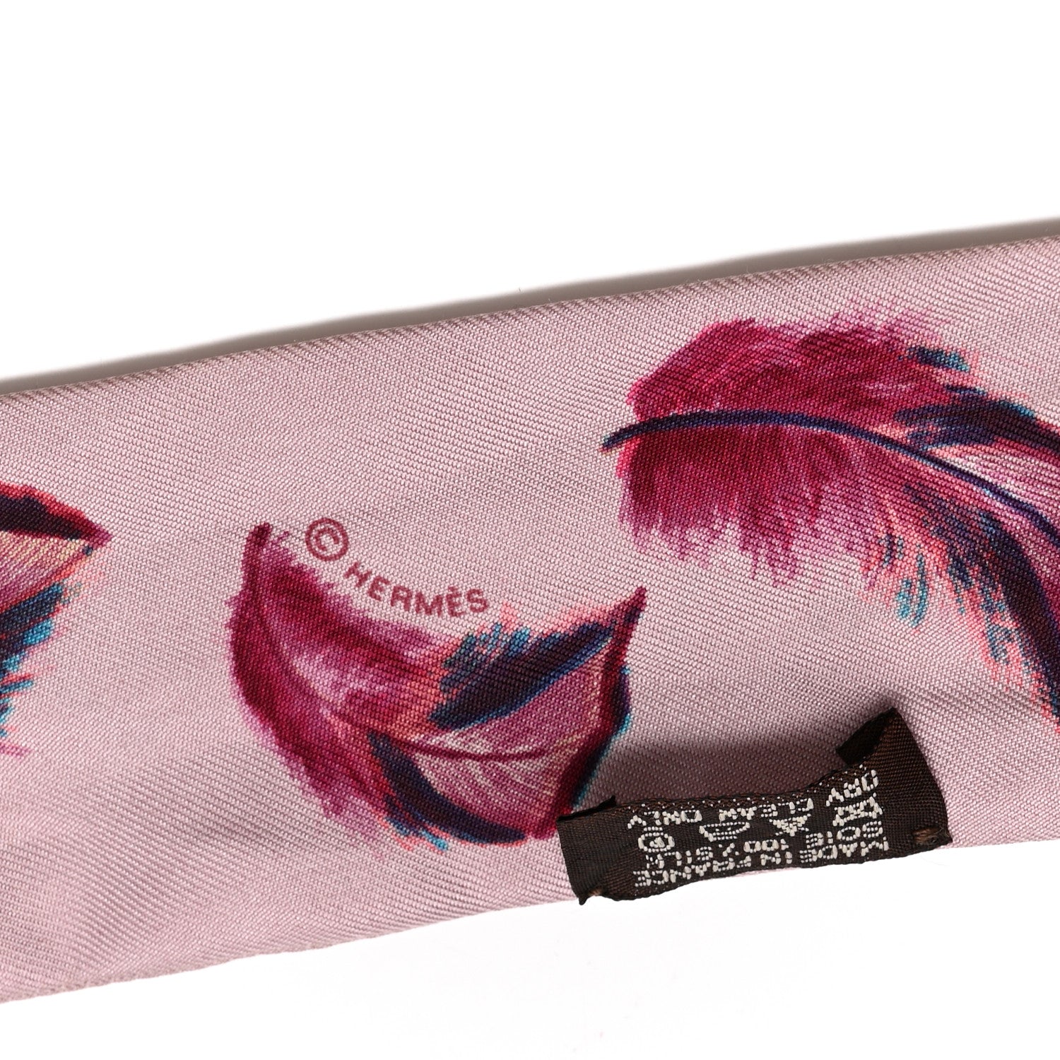 Hermes Silk Plumes par Henri de Linares Twilly 4 of 5