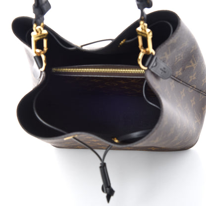 Louis Vuitton Monogram Neonoe MM Black 7 of 9