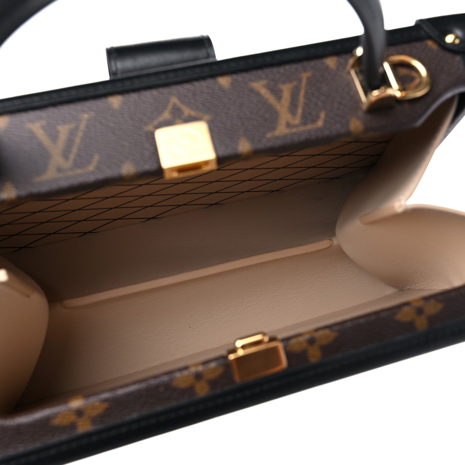 Louis Vuitton Monogram Petite Malle V Black 6 of 9